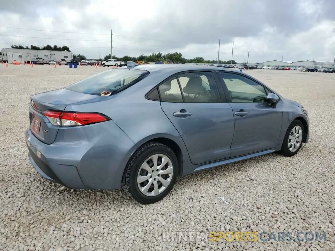 3 Photograph of a damaged car JTDEPRAE5LJ021666 TOYOTA COROLLA 2020