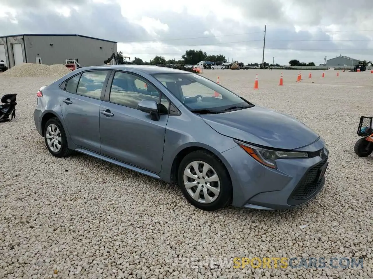 4 Photograph of a damaged car JTDEPRAE5LJ021666 TOYOTA COROLLA 2020