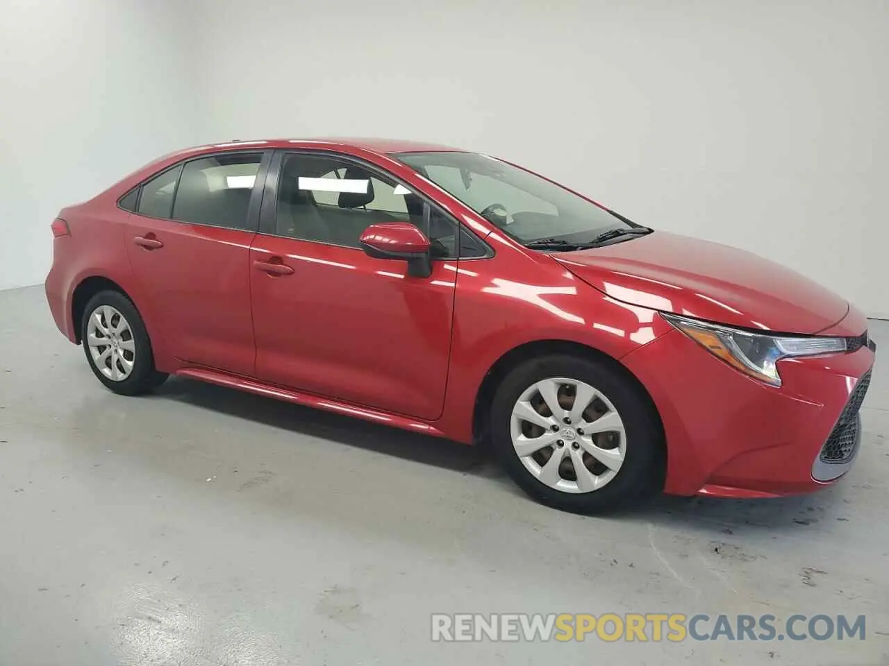 4 Photograph of a damaged car JTDEPRAE5LJ026043 TOYOTA COROLLA 2020