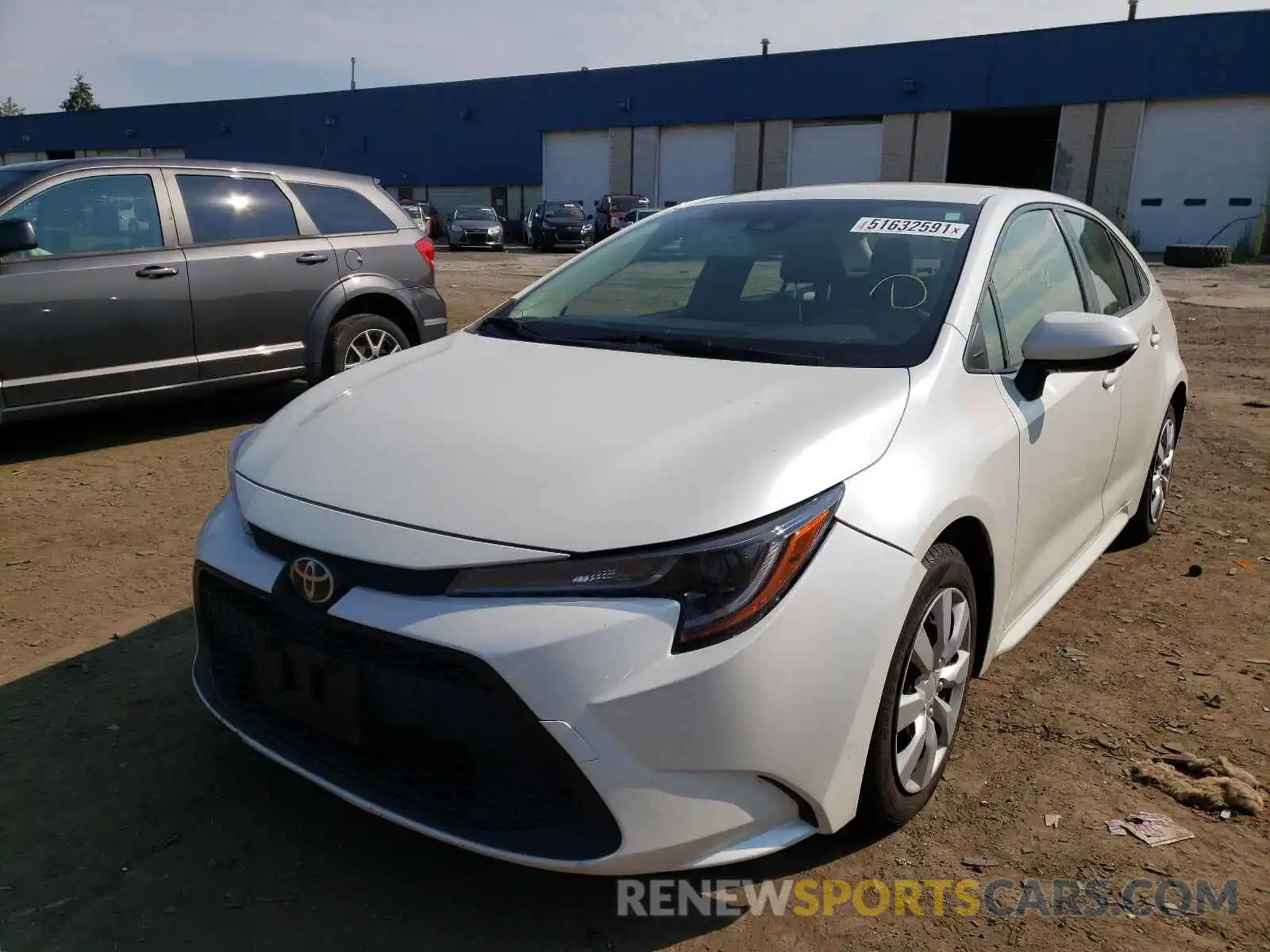 9 Photograph of a damaged car JTDEPRAE5LJ026690 TOYOTA COROLLA 2020