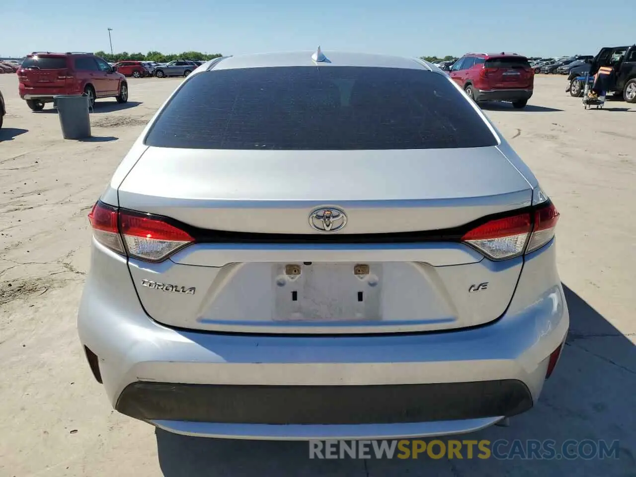 6 Photograph of a damaged car JTDEPRAE5LJ029461 TOYOTA COROLLA 2020