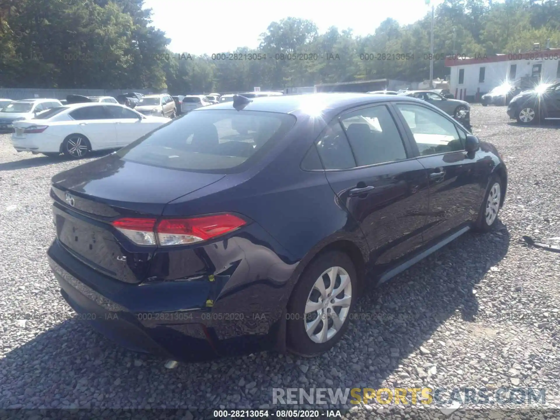 4 Photograph of a damaged car JTDEPRAE5LJ033834 TOYOTA COROLLA 2020