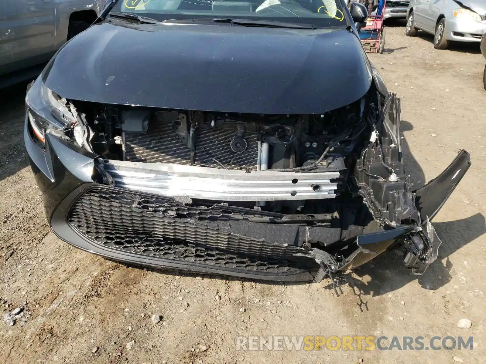 9 Photograph of a damaged car JTDEPRAE5LJ041061 TOYOTA COROLLA 2020