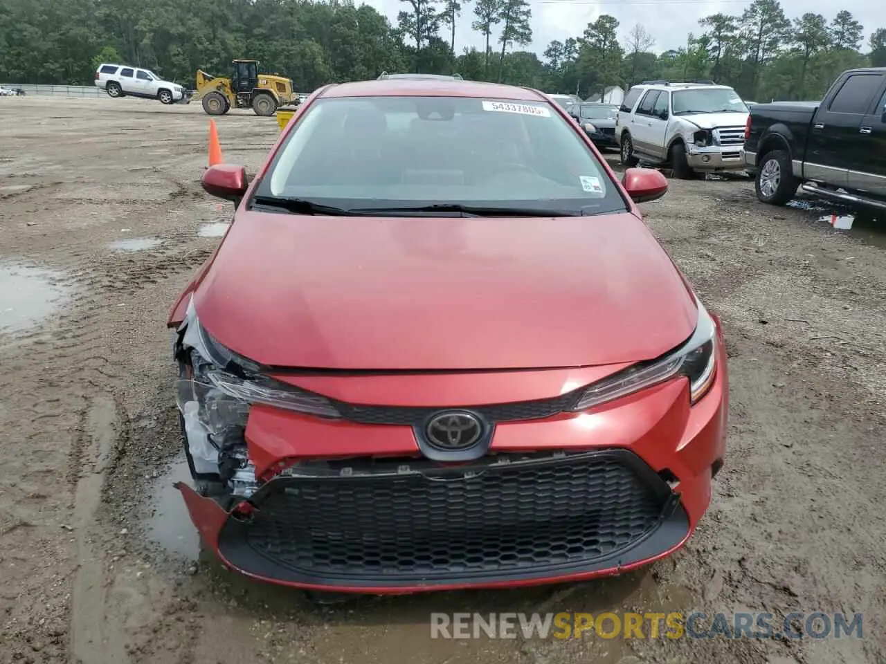 5 Photograph of a damaged car JTDEPRAE5LJ043022 TOYOTA COROLLA 2020