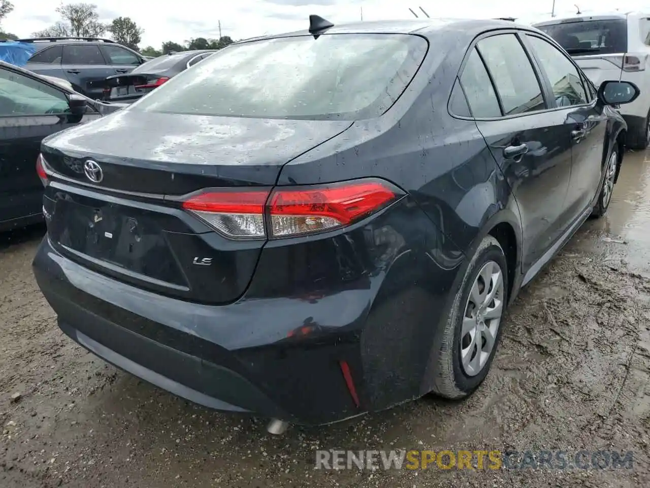 4 Photograph of a damaged car JTDEPRAE5LJ044798 TOYOTA COROLLA 2020