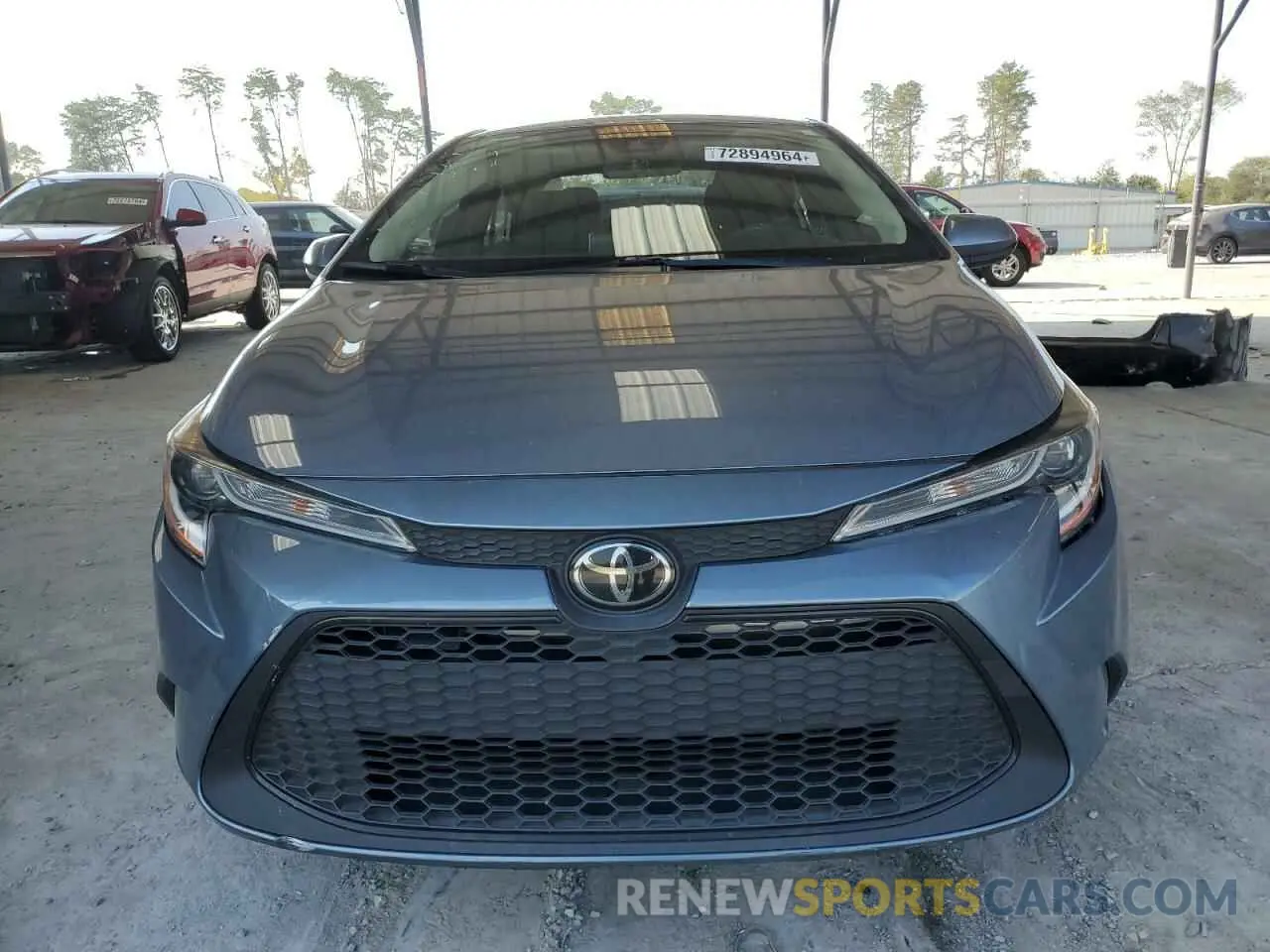 5 Photograph of a damaged car JTDEPRAE5LJ047622 TOYOTA COROLLA 2020