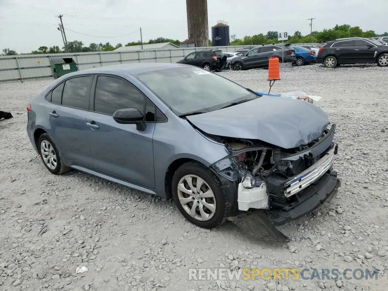 4 Photograph of a damaged car JTDEPRAE5LJ048530 TOYOTA COROLLA 2020