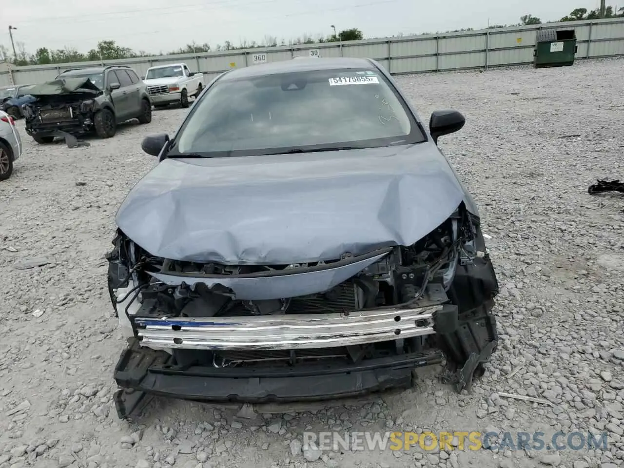 5 Photograph of a damaged car JTDEPRAE5LJ048530 TOYOTA COROLLA 2020