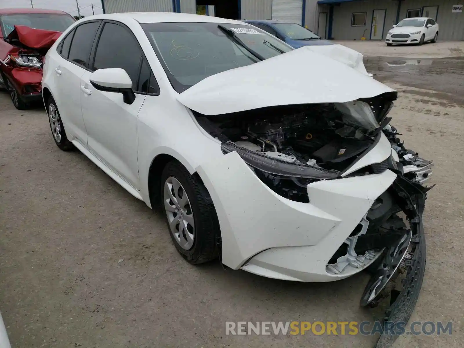 1 Photograph of a damaged car JTDEPRAE5LJ050794 TOYOTA COROLLA 2020