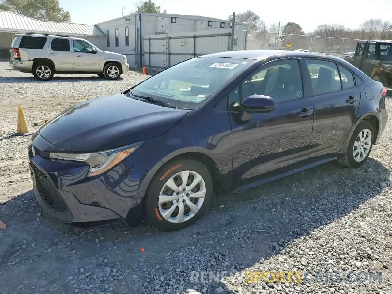 1 Photograph of a damaged car JTDEPRAE5LJ054358 TOYOTA COROLLA 2020