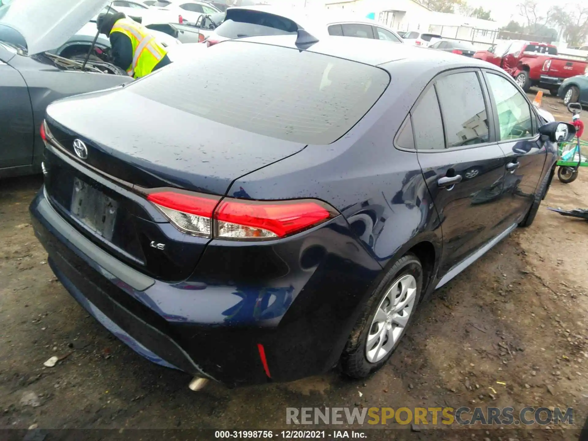 4 Photograph of a damaged car JTDEPRAE5LJ058345 TOYOTA COROLLA 2020