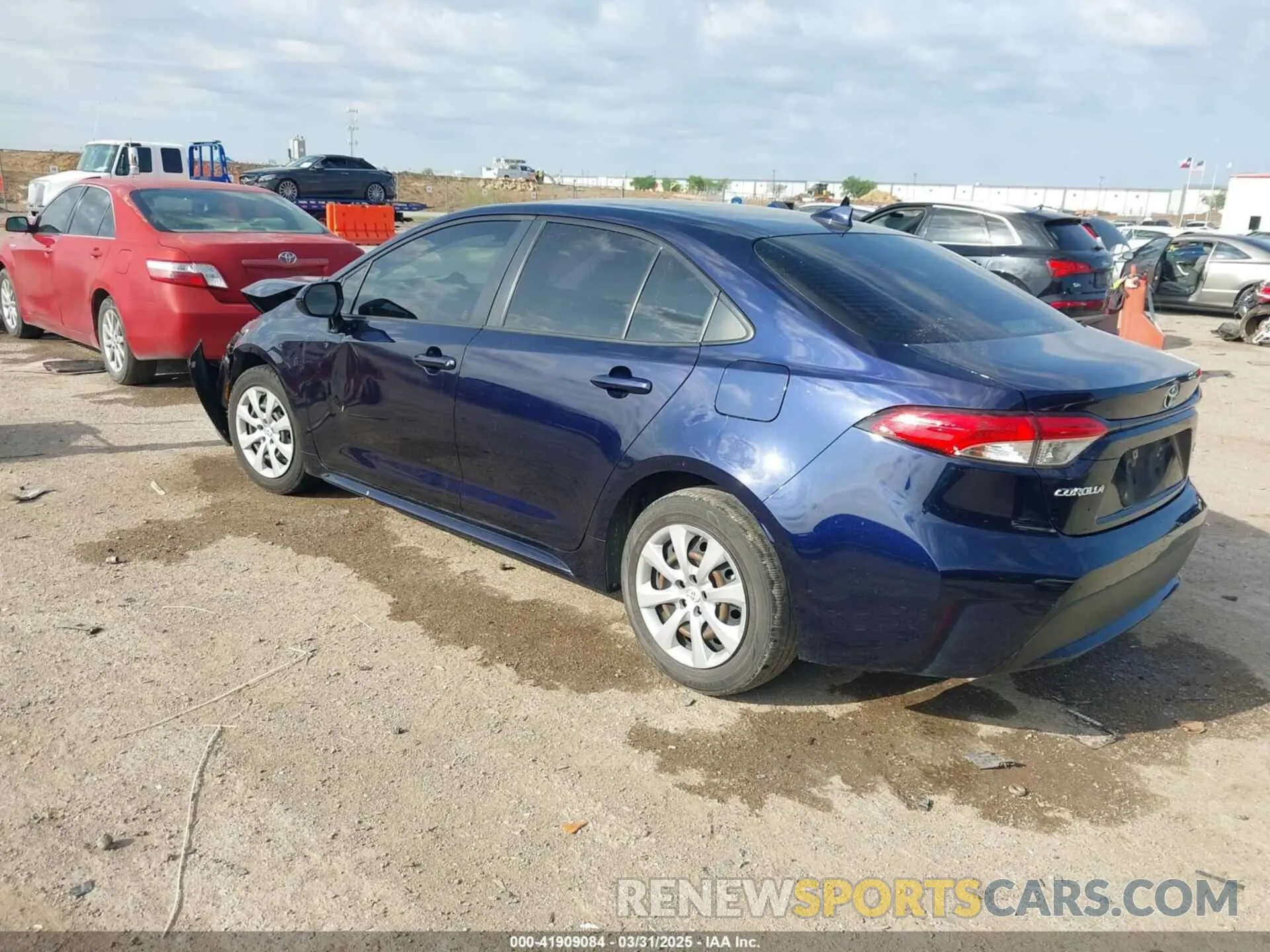 3 Photograph of a damaged car JTDEPRAE5LJ060953 TOYOTA COROLLA 2020