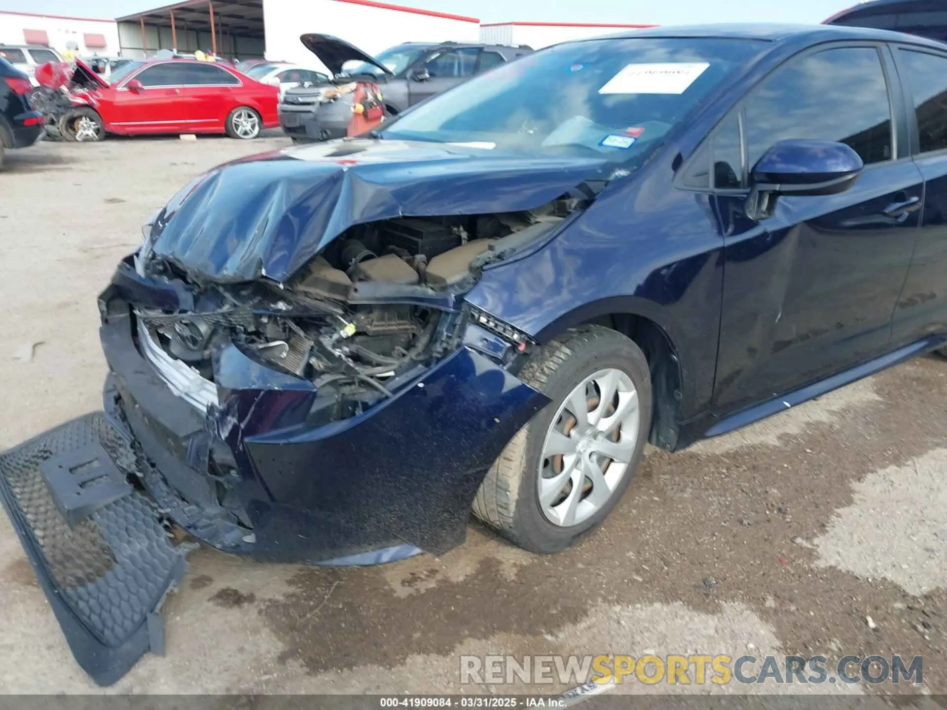 6 Photograph of a damaged car JTDEPRAE5LJ060953 TOYOTA COROLLA 2020