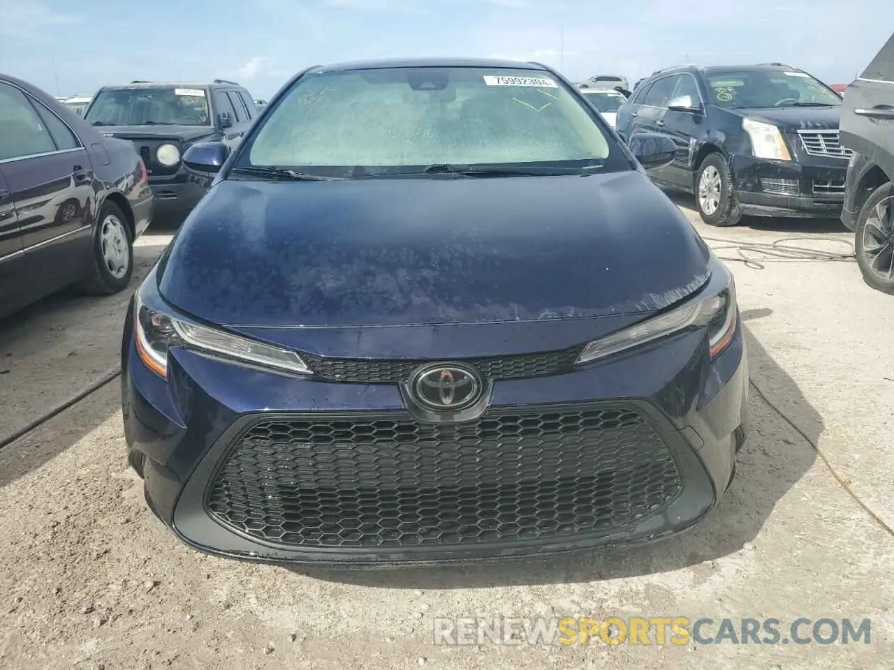 5 Photograph of a damaged car JTDEPRAE5LJ061309 TOYOTA COROLLA 2020