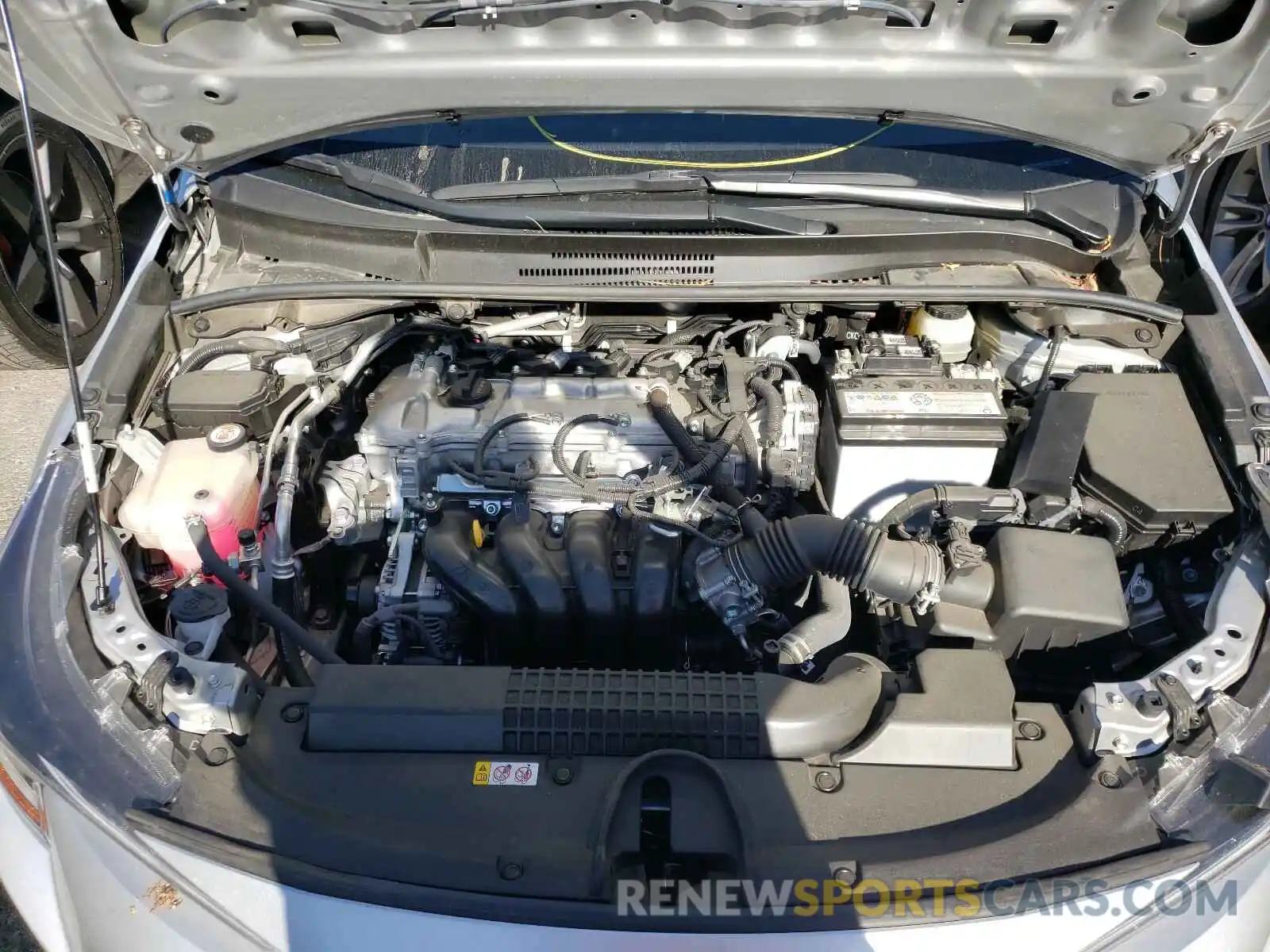 7 Photograph of a damaged car JTDEPRAE5LJ065599 TOYOTA COROLLA 2020