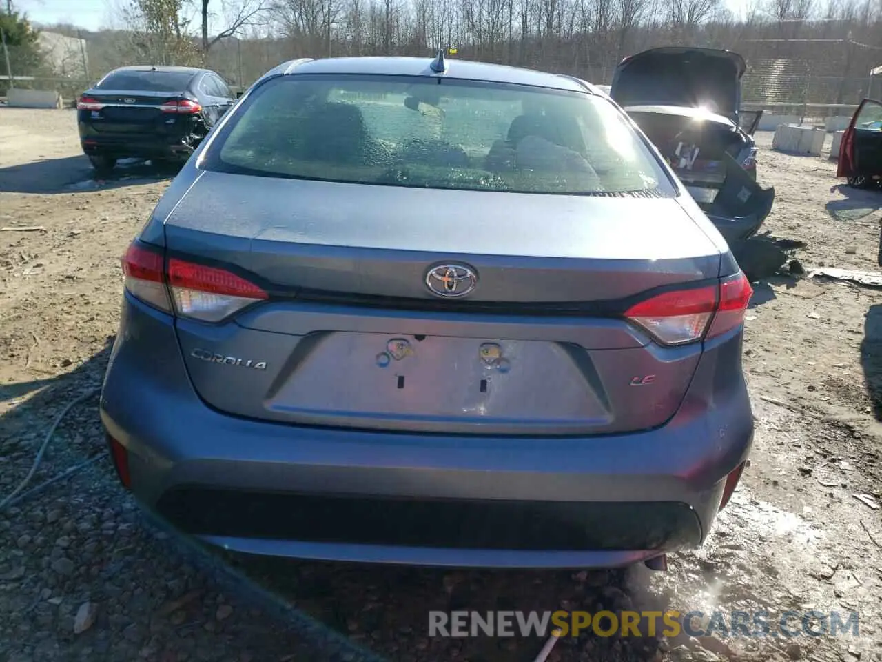 6 Photograph of a damaged car JTDEPRAE5LJ065876 TOYOTA COROLLA 2020