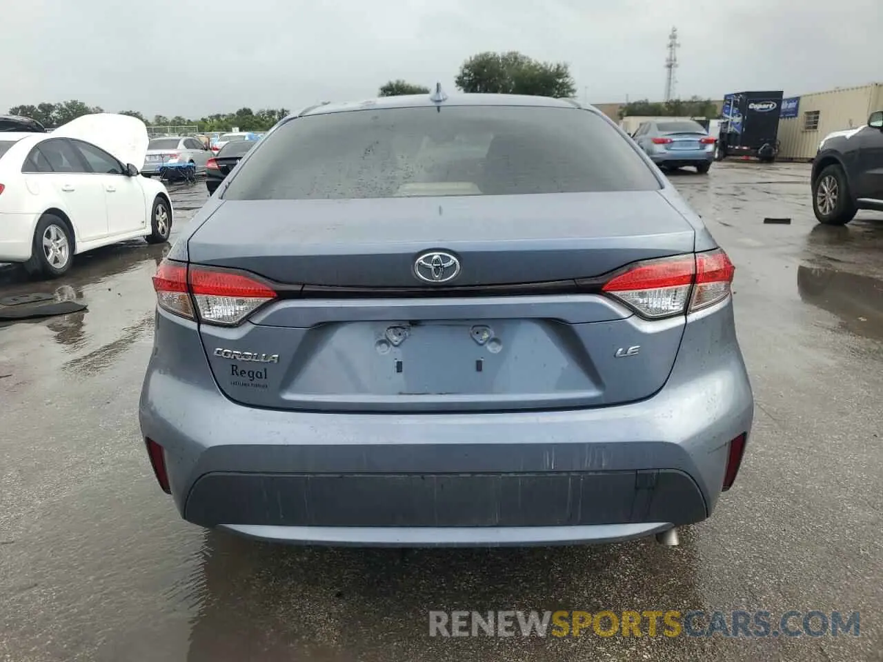6 Photograph of a damaged car JTDEPRAE5LJ072701 TOYOTA COROLLA 2020