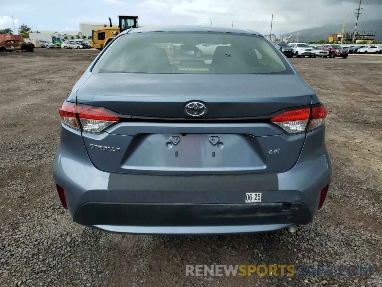 6 Photograph of a damaged car JTDEPRAE5LJ078143 TOYOTA COROLLA 2020