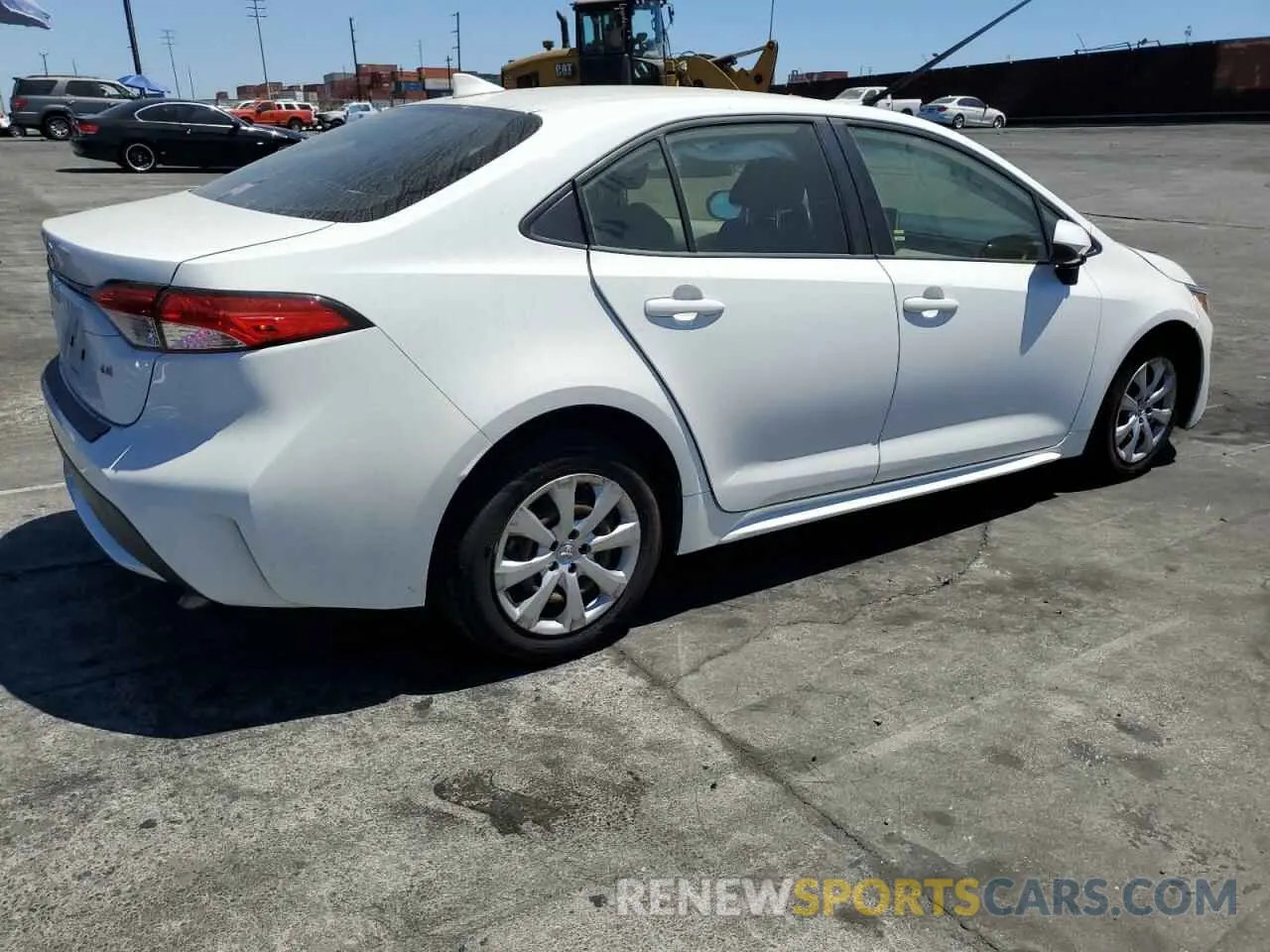 3 Photograph of a damaged car JTDEPRAE5LJ084766 TOYOTA COROLLA 2020