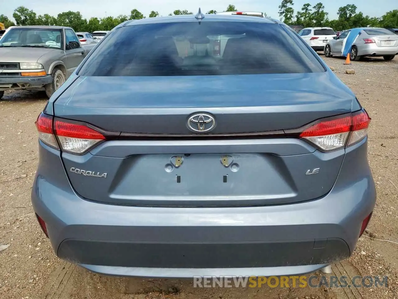 6 Photograph of a damaged car JTDEPRAE5LJ086078 TOYOTA COROLLA 2020