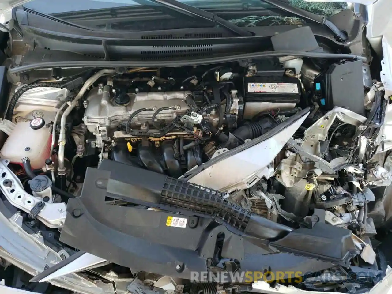 7 Photograph of a damaged car JTDEPRAE5LJ094410 TOYOTA COROLLA 2020