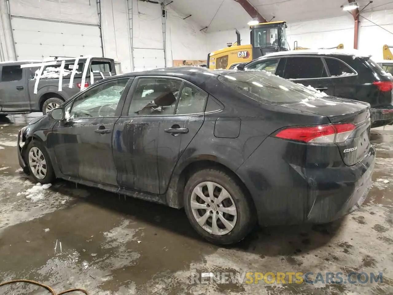 2 Photograph of a damaged car JTDEPRAE5LJ097596 TOYOTA COROLLA 2020