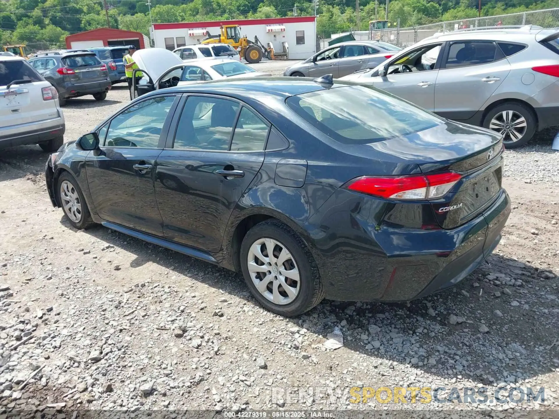 3 Photograph of a damaged car JTDEPRAE5LJ099347 TOYOTA COROLLA 2020