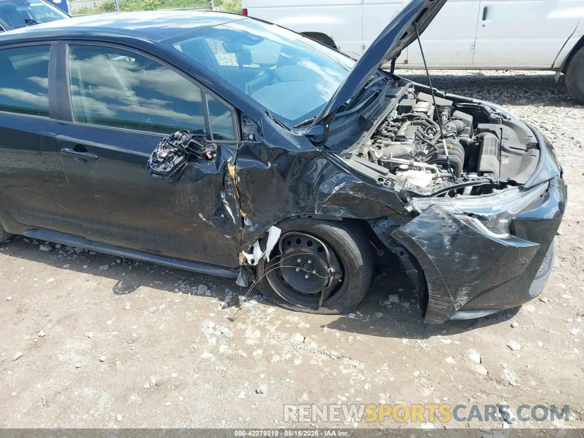 6 Photograph of a damaged car JTDEPRAE5LJ099347 TOYOTA COROLLA 2020