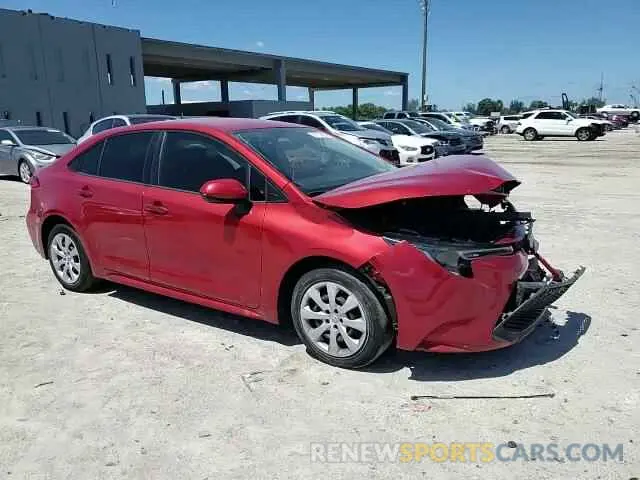 13 Photograph of a damaged car JTDEPRAE5LJ099476 TOYOTA COROLLA 2020