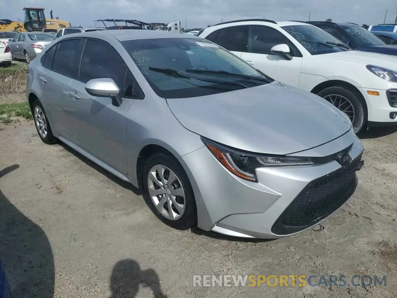 4 Photograph of a damaged car JTDEPRAE5LJ101839 TOYOTA COROLLA 2020