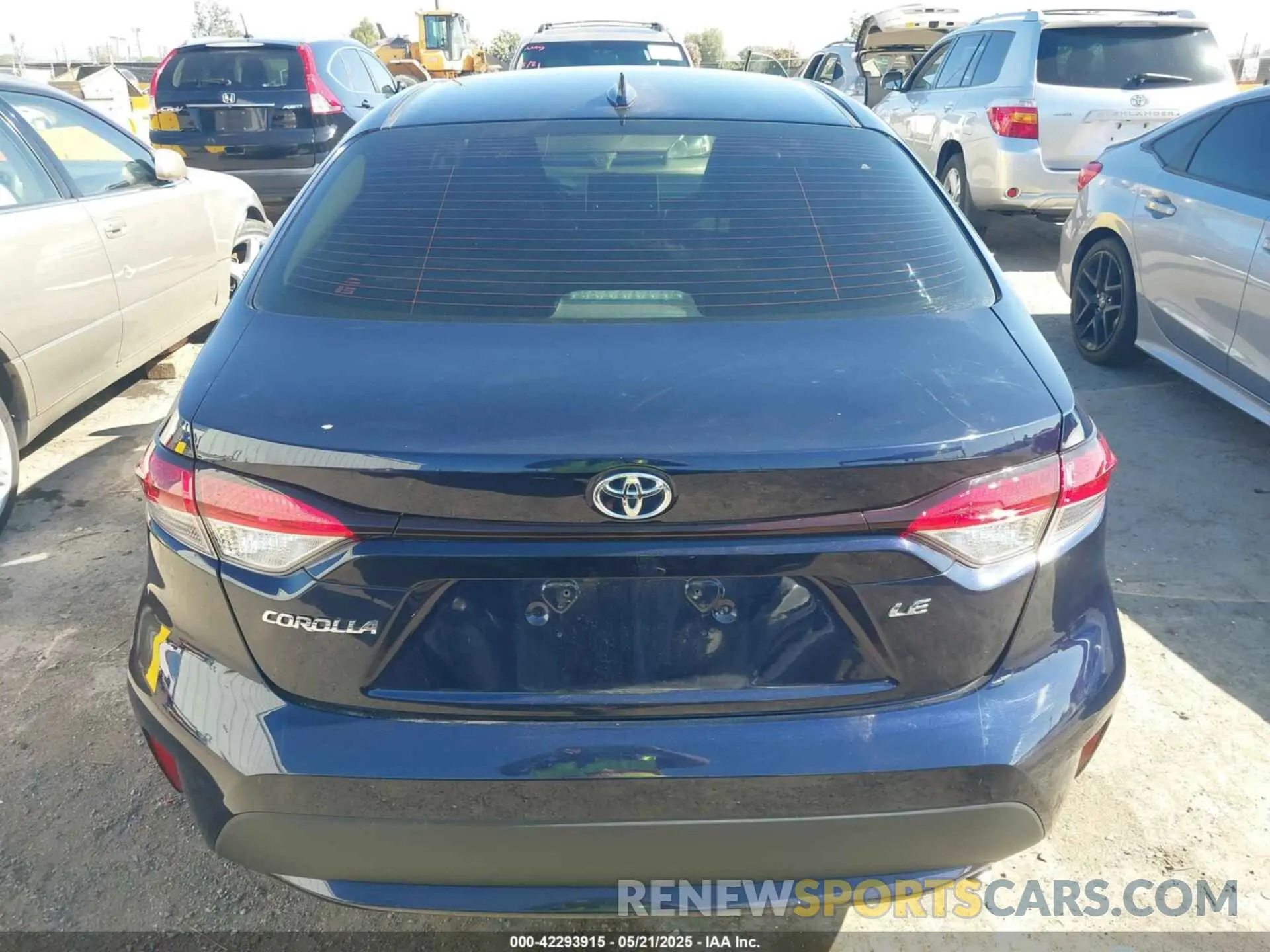 16 Photograph of a damaged car JTDEPRAE5LJ106605 TOYOTA COROLLA 2020