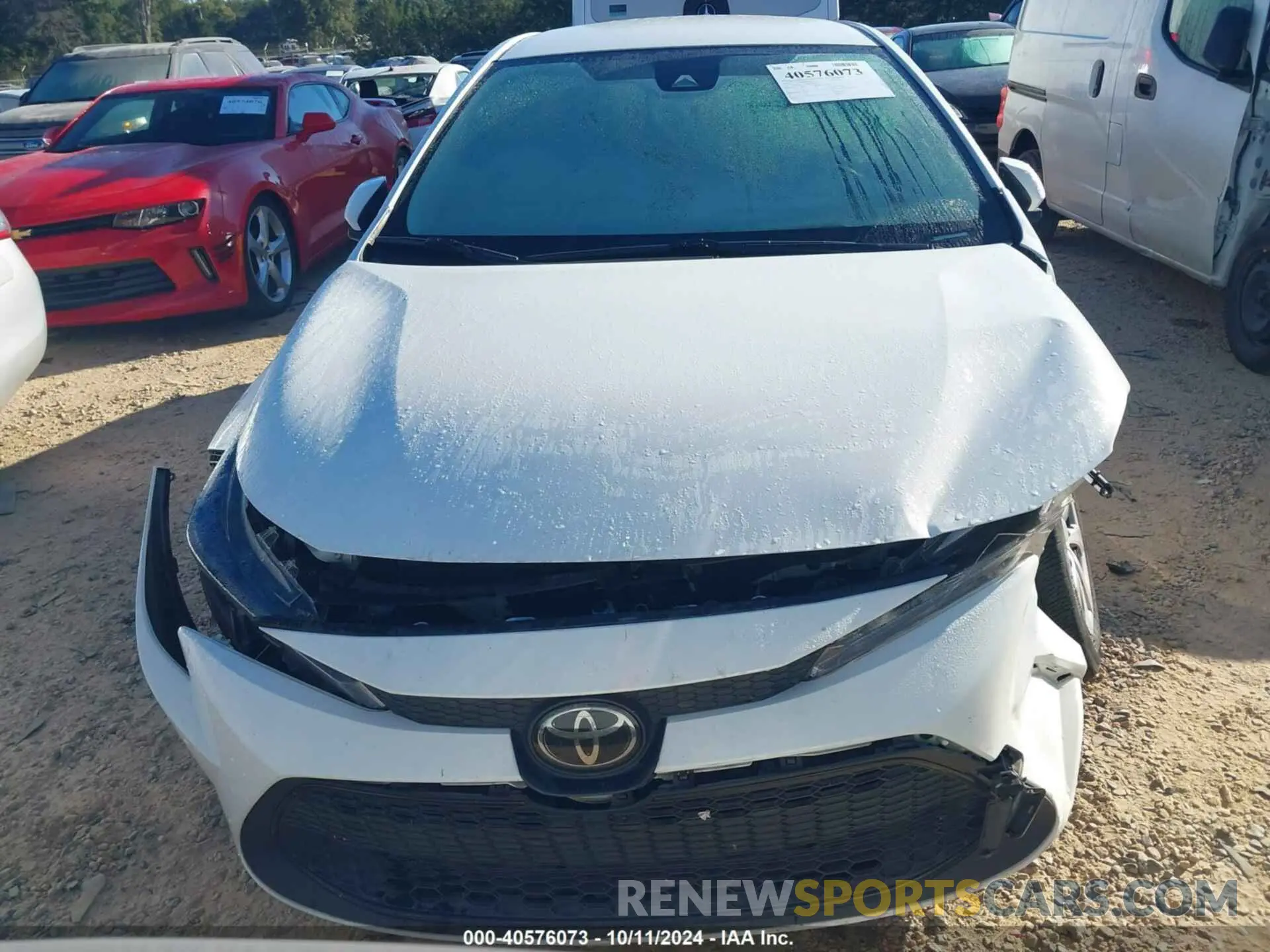 12 Photograph of a damaged car JTDEPRAE5LJ106877 TOYOTA COROLLA 2020