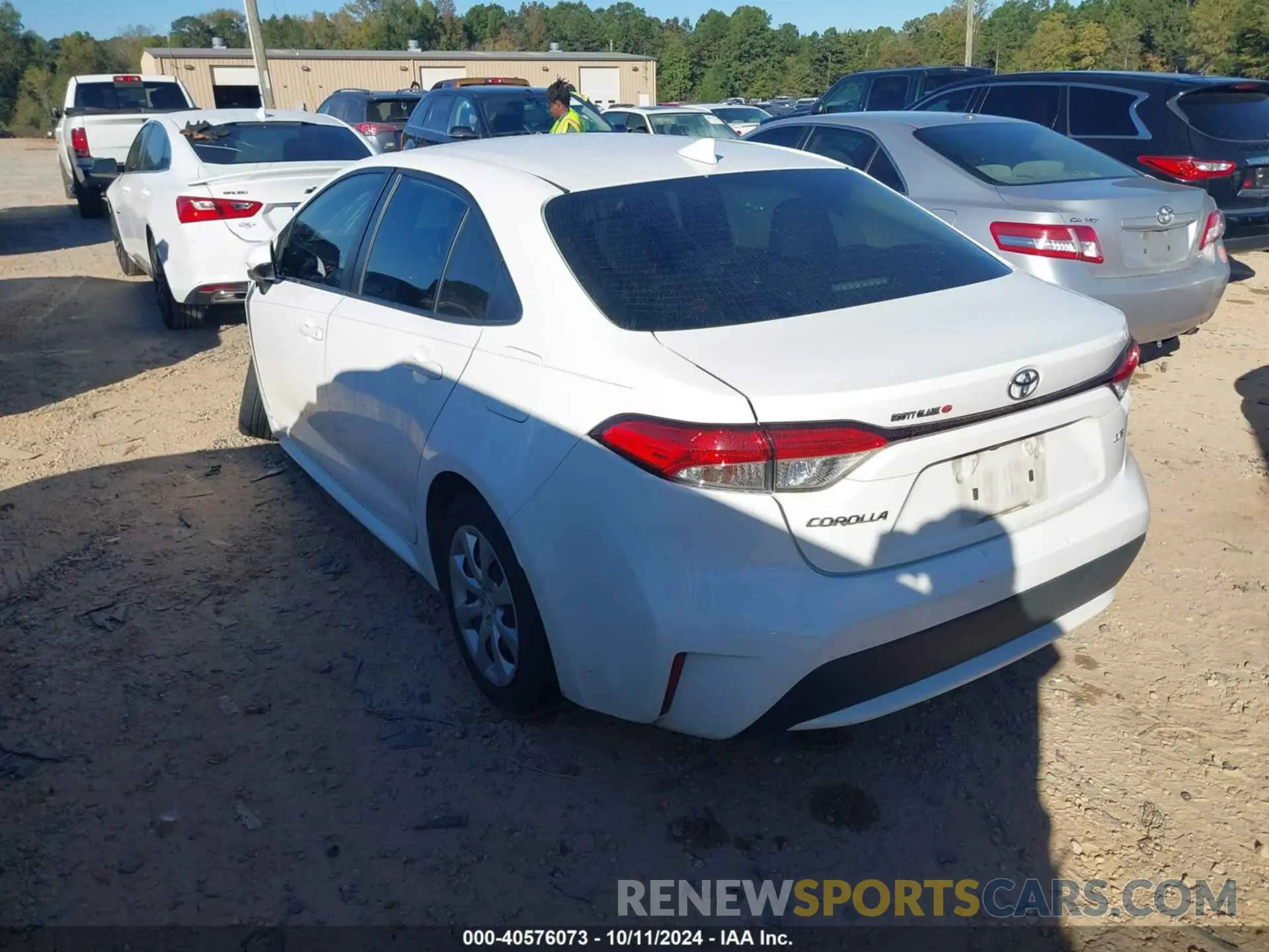 3 Photograph of a damaged car JTDEPRAE5LJ106877 TOYOTA COROLLA 2020