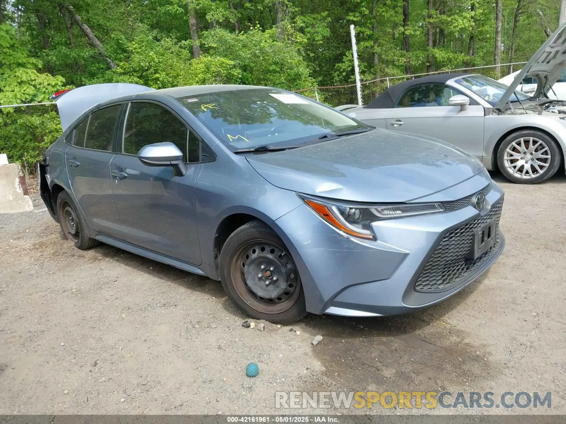 1 Photograph of a damaged car JTDEPRAE5LJ109259 TOYOTA COROLLA 2020