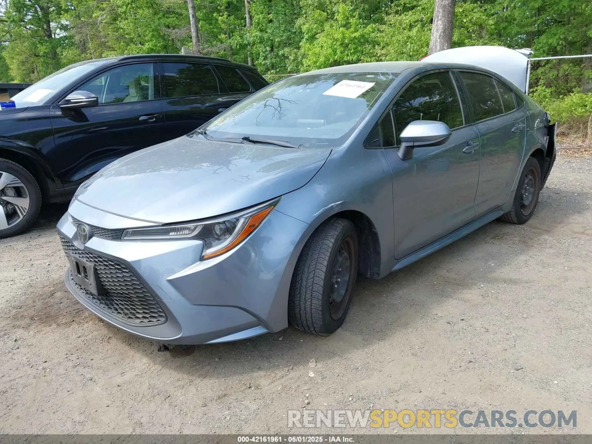 2 Photograph of a damaged car JTDEPRAE5LJ109259 TOYOTA COROLLA 2020