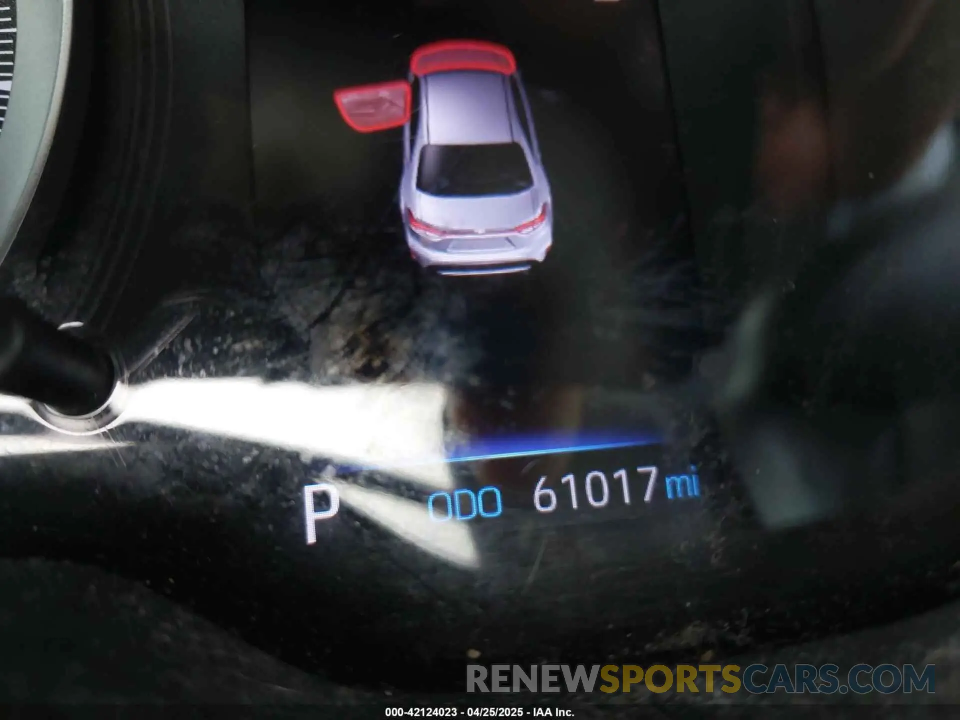 15 Photograph of a damaged car JTDEPRAE5LJ109990 TOYOTA COROLLA 2020