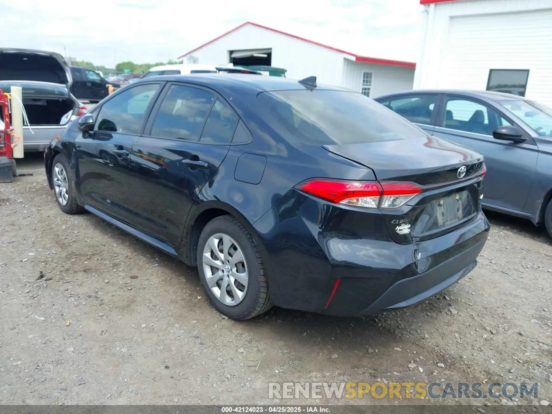 3 Photograph of a damaged car JTDEPRAE5LJ109990 TOYOTA COROLLA 2020