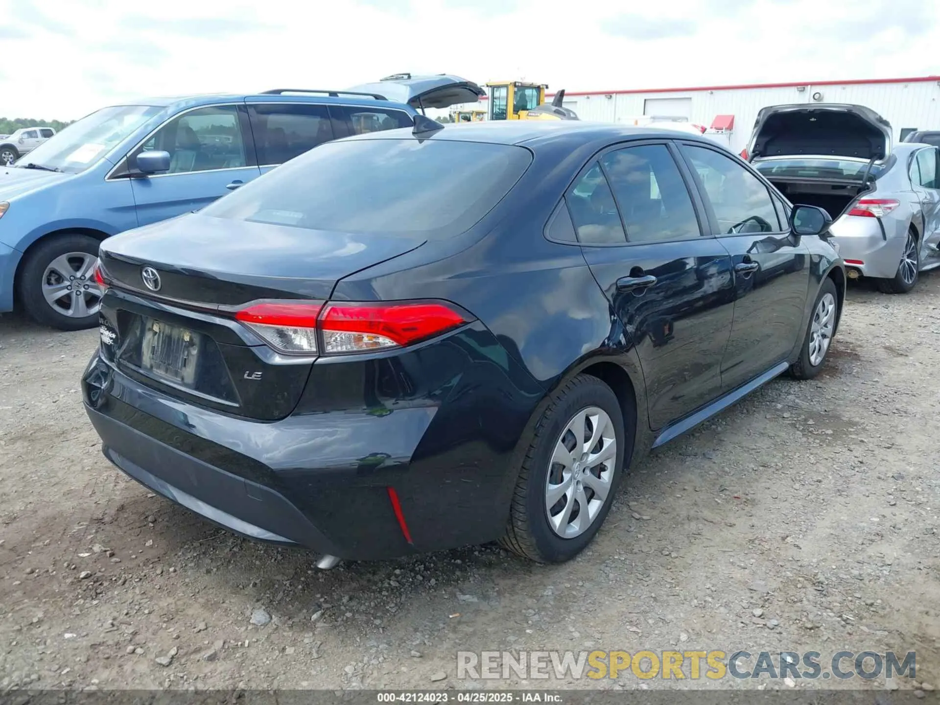 4 Photograph of a damaged car JTDEPRAE5LJ109990 TOYOTA COROLLA 2020