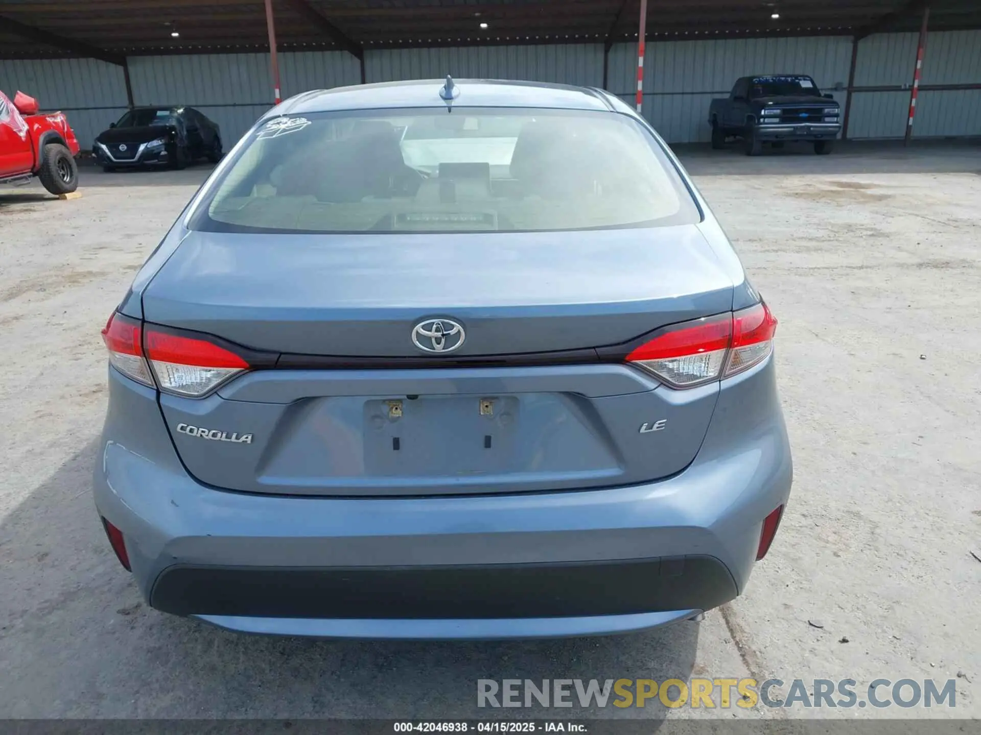 16 Photograph of a damaged car JTDEPRAE5LJ111853 TOYOTA COROLLA 2020