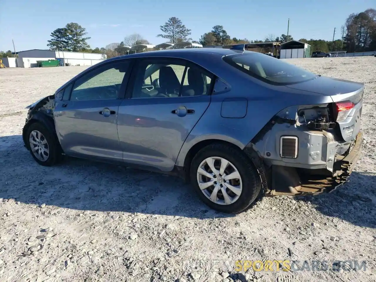 2 Photograph of a damaged car JTDEPRAE6LJ011552 TOYOTA COROLLA 2020