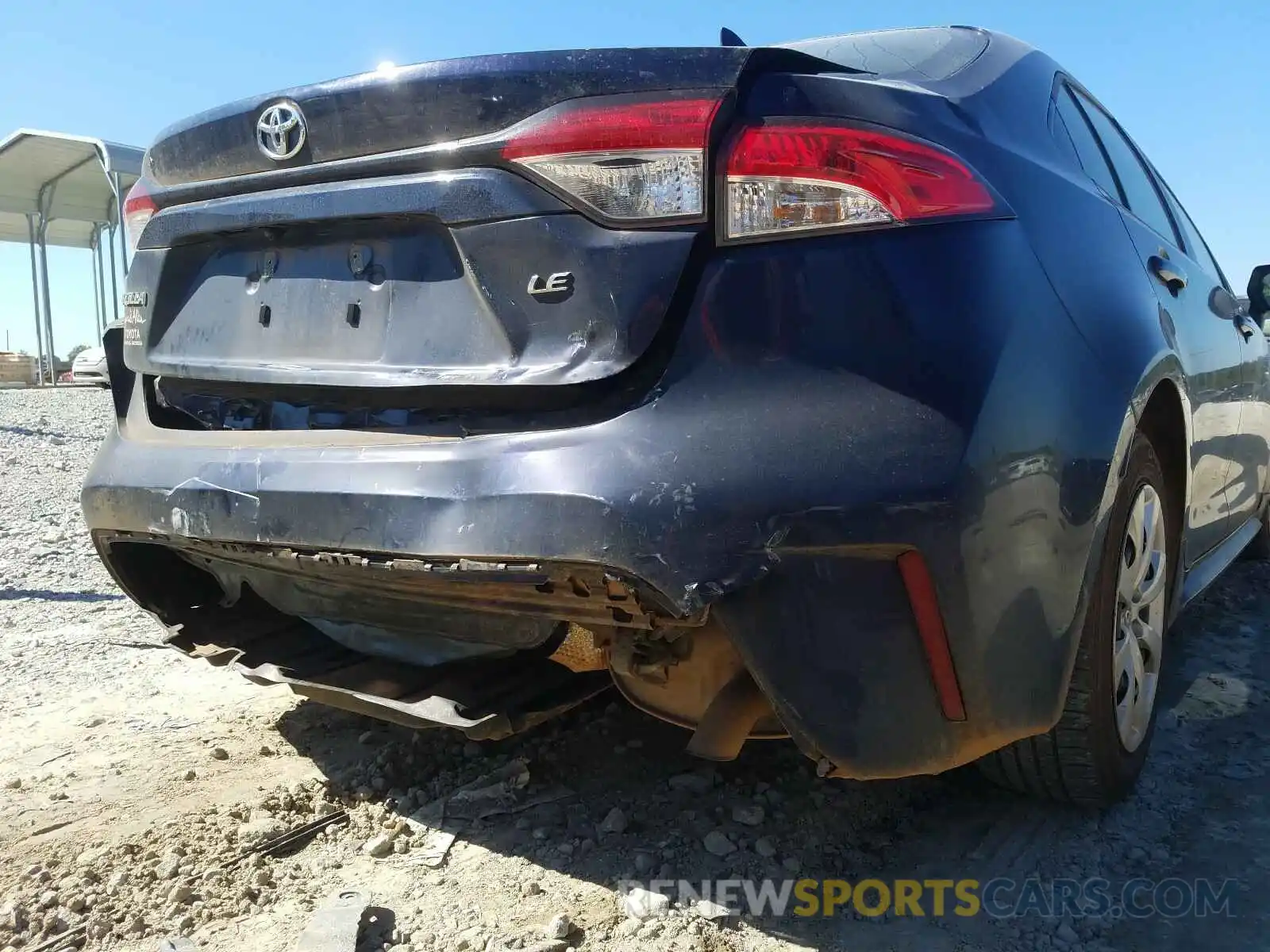 9 Photograph of a damaged car JTDEPRAE6LJ011681 TOYOTA COROLLA 2020