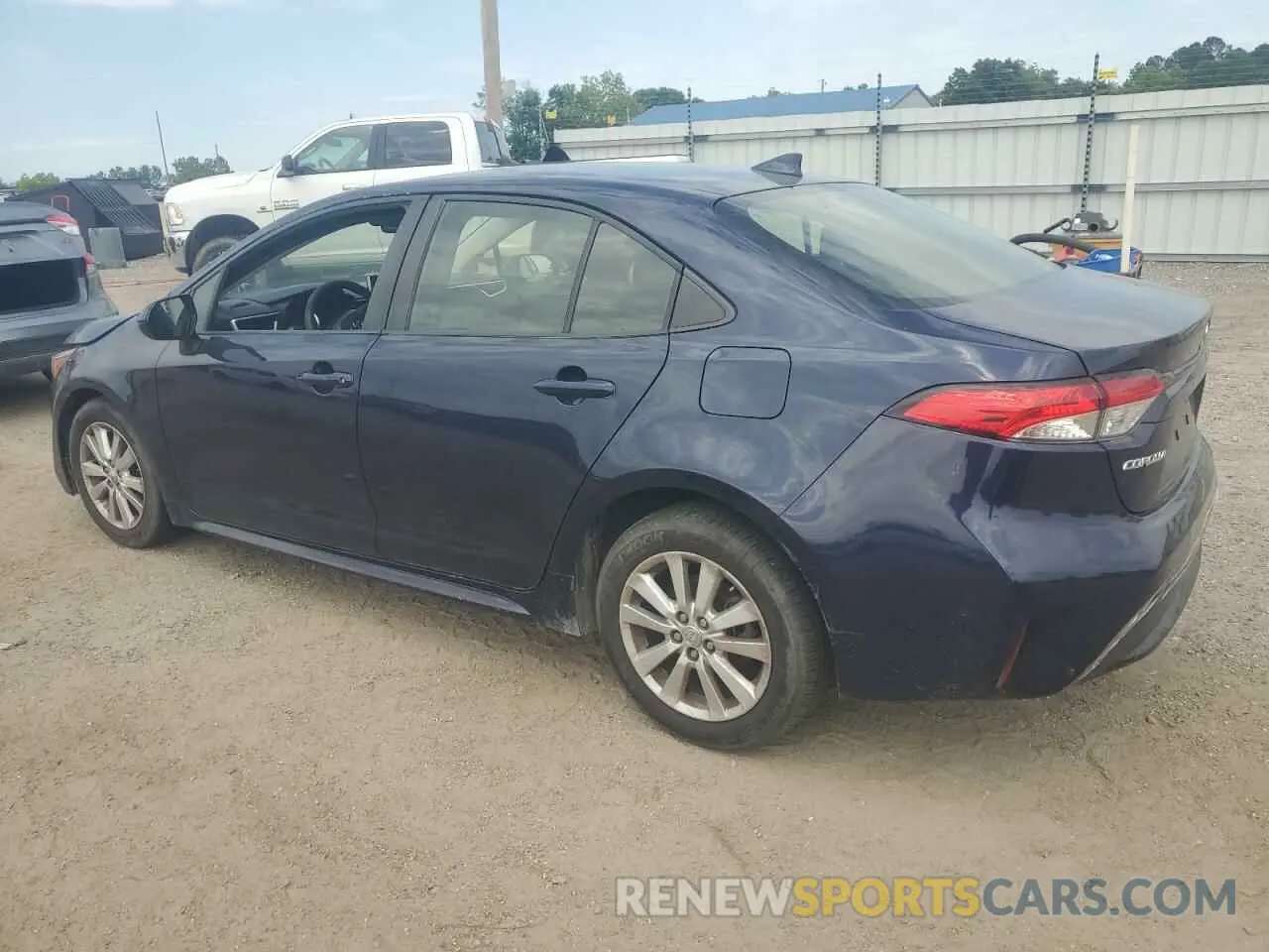 2 Photograph of a damaged car JTDEPRAE6LJ019330 TOYOTA COROLLA 2020