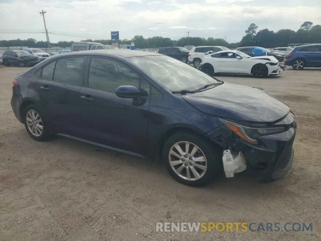 4 Photograph of a damaged car JTDEPRAE6LJ019330 TOYOTA COROLLA 2020