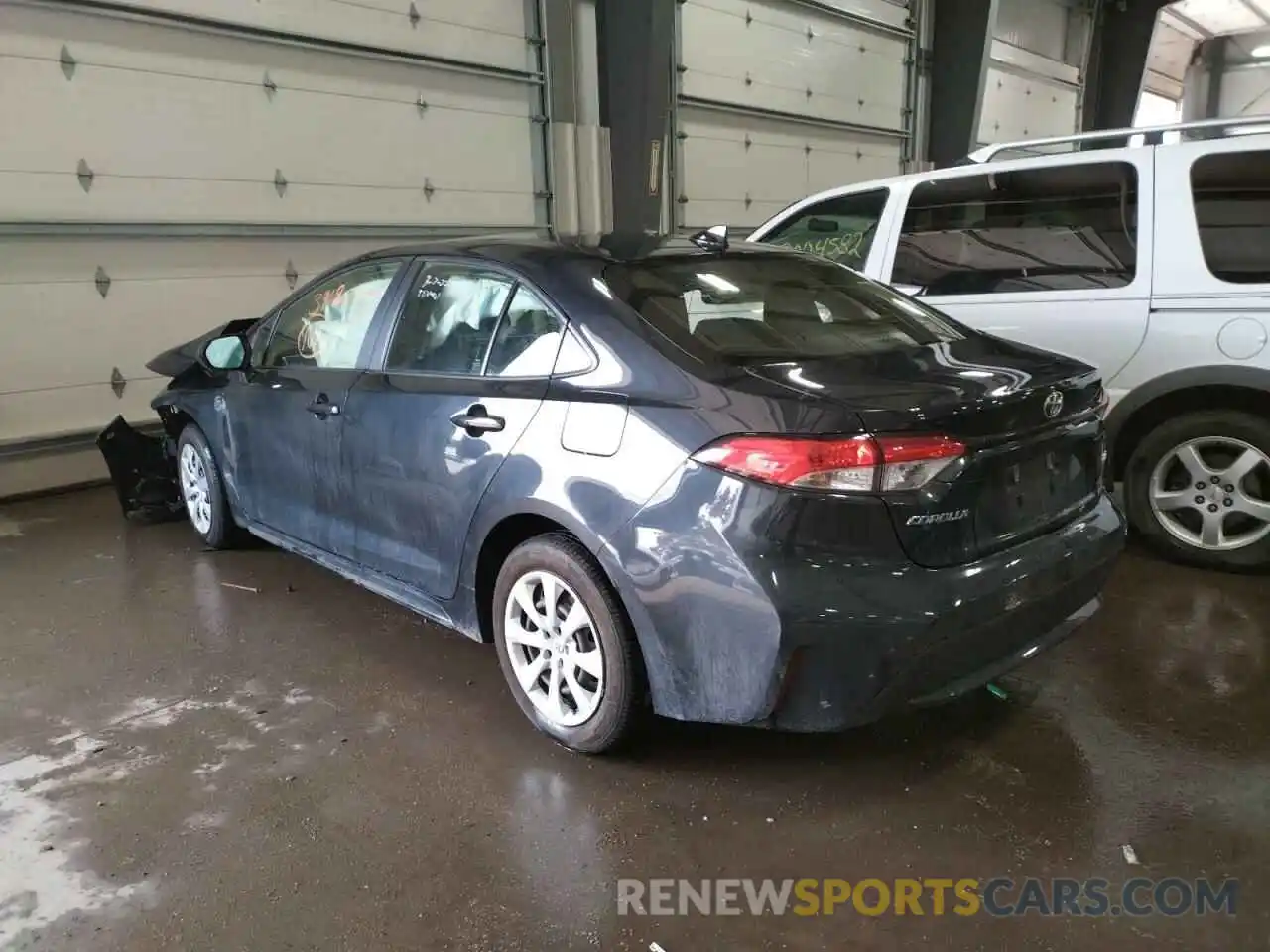 3 Photograph of a damaged car JTDEPRAE6LJ020719 TOYOTA COROLLA 2020