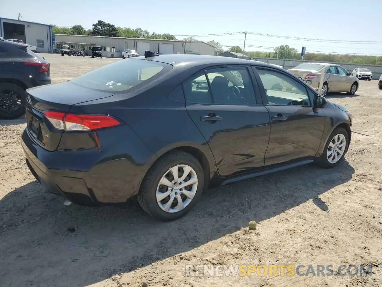 3 Photograph of a damaged car JTDEPRAE6LJ022437 TOYOTA COROLLA 2020