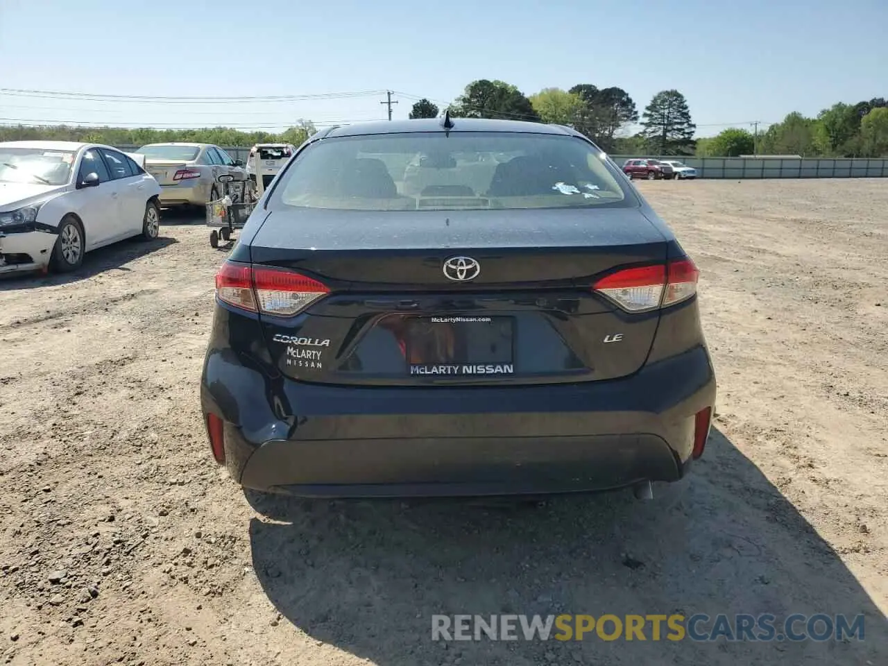 6 Photograph of a damaged car JTDEPRAE6LJ022437 TOYOTA COROLLA 2020