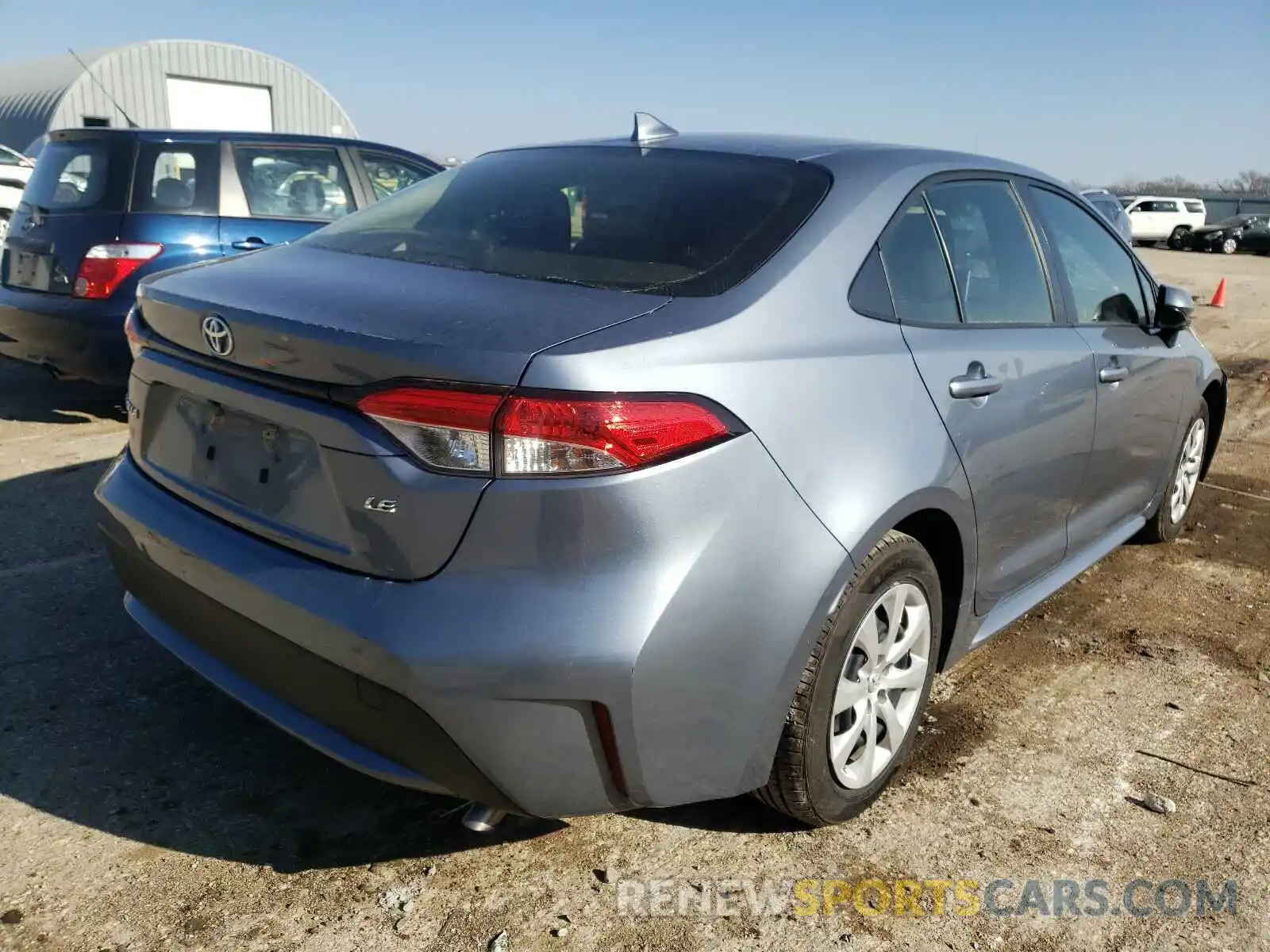 4 Photograph of a damaged car JTDEPRAE6LJ022776 TOYOTA COROLLA 2020