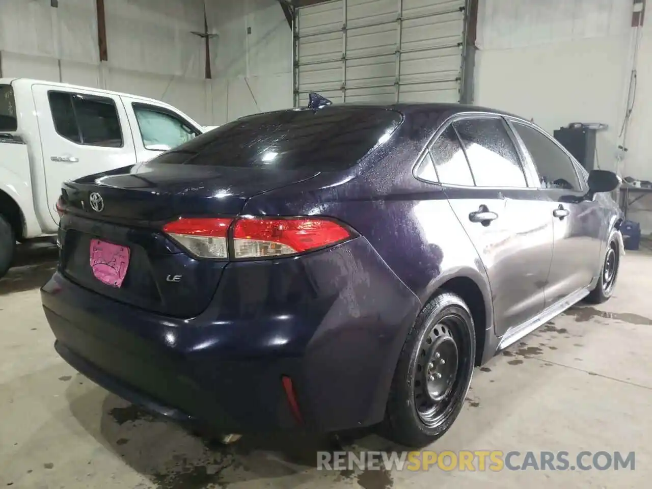 4 Photograph of a damaged car JTDEPRAE6LJ025435 TOYOTA COROLLA 2020