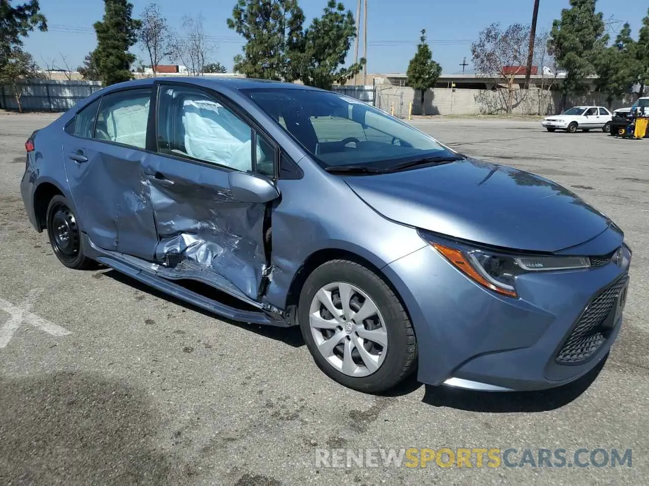 4 Photograph of a damaged car JTDEPRAE6LJ025578 TOYOTA COROLLA 2020