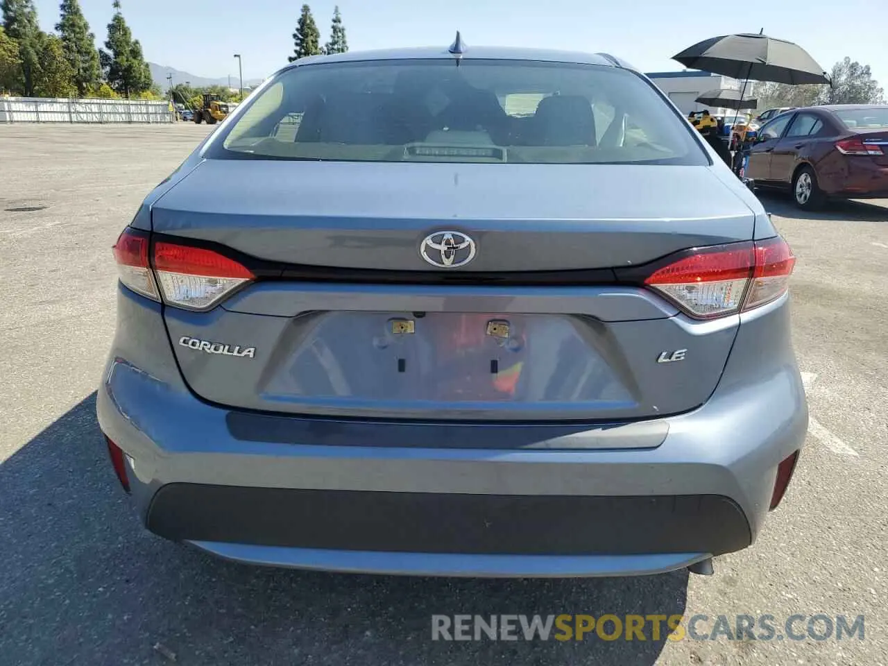 6 Photograph of a damaged car JTDEPRAE6LJ025578 TOYOTA COROLLA 2020